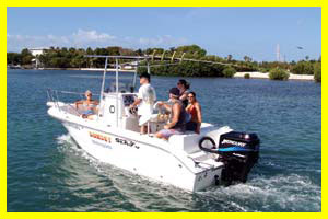 22 Boat Rental in Key West, Florida
