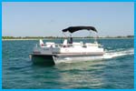 Key West Boat Rentals 24' Pontoon Boat